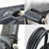 Used CHANEL Tote Bag Paris New York Matrasse COCO Mark Nylon/leather black 10s
