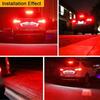 Super Bright 1156 P21W 1157 7440 7443 LED Brake Light Bulbs with Aluminum Body, 27 Pcs 3030 SMD for Car Tail Stop Lights