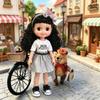 Модная Милая Кукла 35 см Костюм Наряжаться Подходит для Куклы 13,78 Дюйма Декоративная Одежда Юбка Джинсы Повседневный Костюм Для Взрослых Подарки