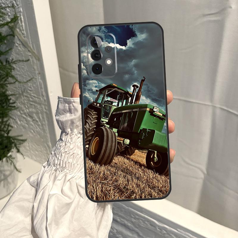 Фермерский Трактор Чехол Для Samsung Galaxy A54 A34 A51 A71 A31 A11 A73 A53 A33 A13 A52 A32 A12 A14 A21S