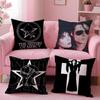Бренд Готический The S-Sisters Of M-Mercy Наволочка Чехол для Подушки Мягкая Кожевенная Ткань Комфорт и Скрытая Молния