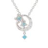 Disney Jasmine Silver Pendant Cubic Zirconia VPCDS20195 [Disney]