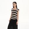 Broadcast Women's Sleeveless Nautical Stripe Knit Top
