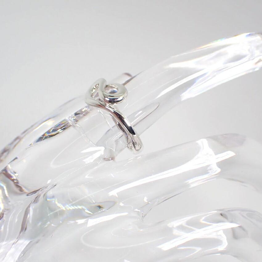 [Б/у] Кольцо TIFFANY/Tiffany 925 Open Wave Нет. 8 [г317-89]