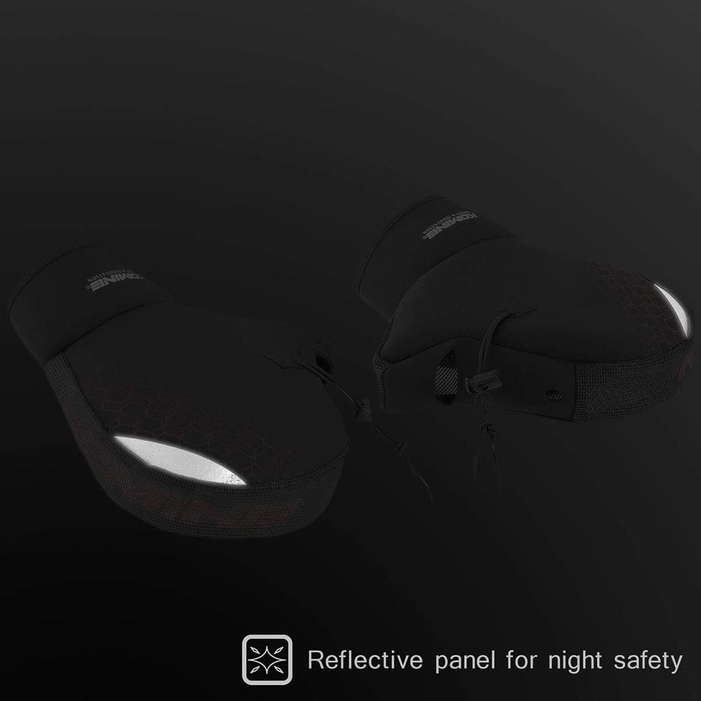 KOMINE Air Through Handle Cover for Motorcycles Black Free 13006 AK-349