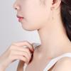 Original Bow with Diamond Long Super Fairy Fringed Earrings Korean Version of Simple Temperament Water Drop Earrings