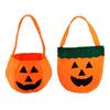 Rurah Halloween Pumpkin Trick or Treat Kids Candy Tote Handbag
