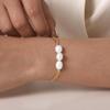 Imitation Pearl Pearl Bracelet Elegant Chain Bracelet Fashion Gold Plated Bracelet  Women Jewelry