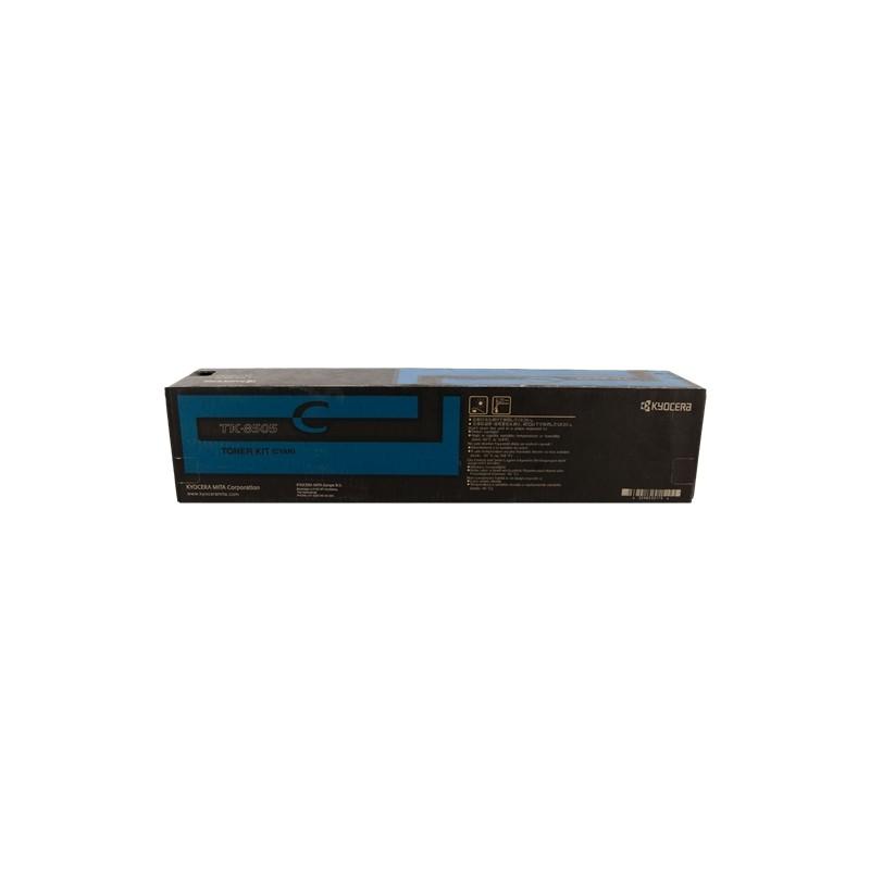 Kyocera TK8505/TK8507 Cyan Cartucho de Toner Original - 1T02LCCNL0/TK8505C-TK8505C