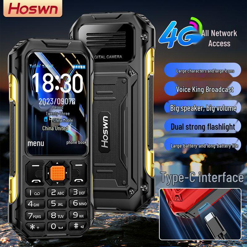 Senior Mobile Phone with Large Screen, Big Font, and Extended Battery Life