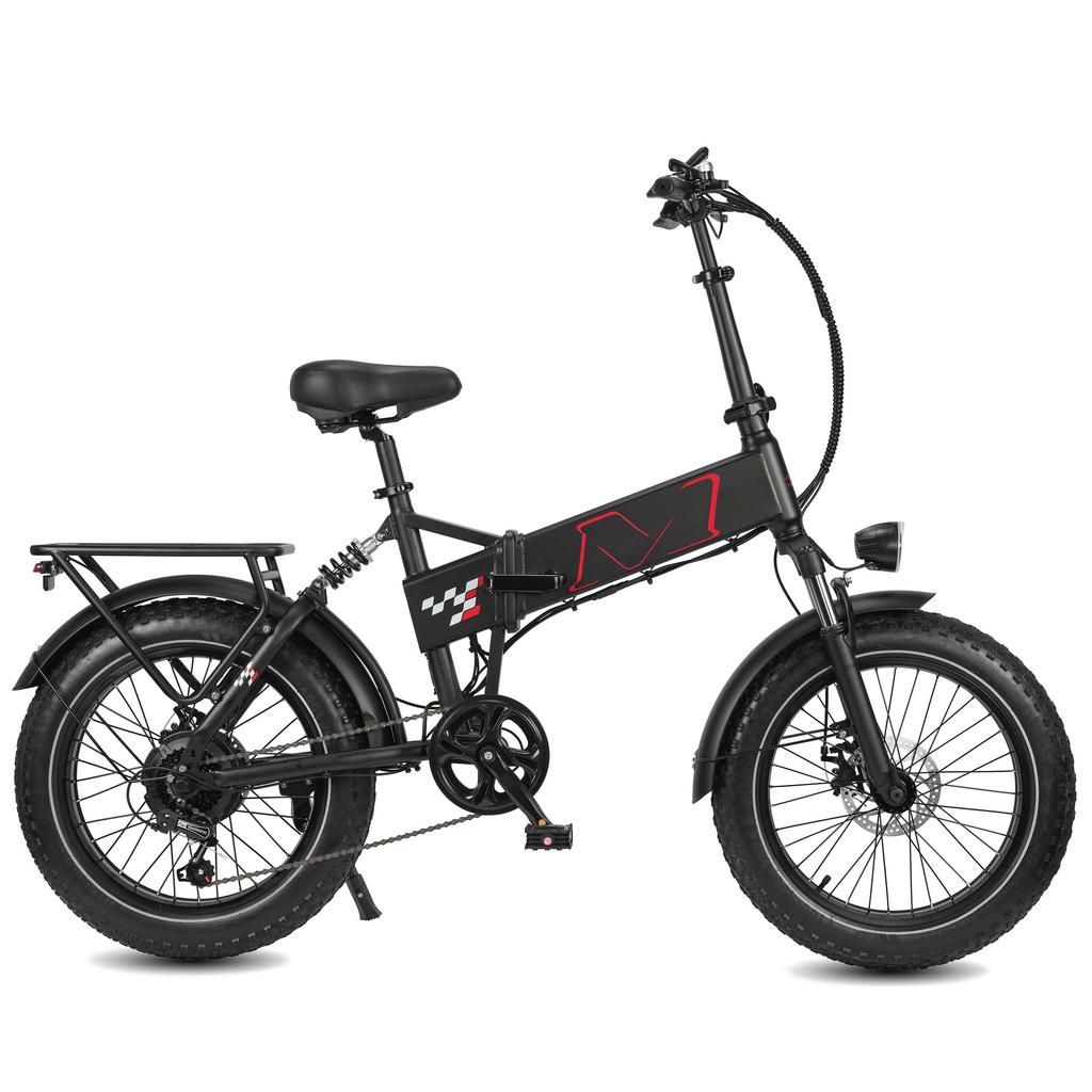 Maxturn POLARIS Electric Bike For Adult 500W Motor 48V 13Ah Battery 20 inch All-Terrain Tires Electric Bicycle