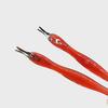 Red Sharp Вилка для удаления омертвевшей кожи для маникюрных инструментов