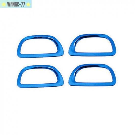 Blue Interior Door Bowl Cover Trim Decor Fit For Toyota Corolla 2014-2018 New