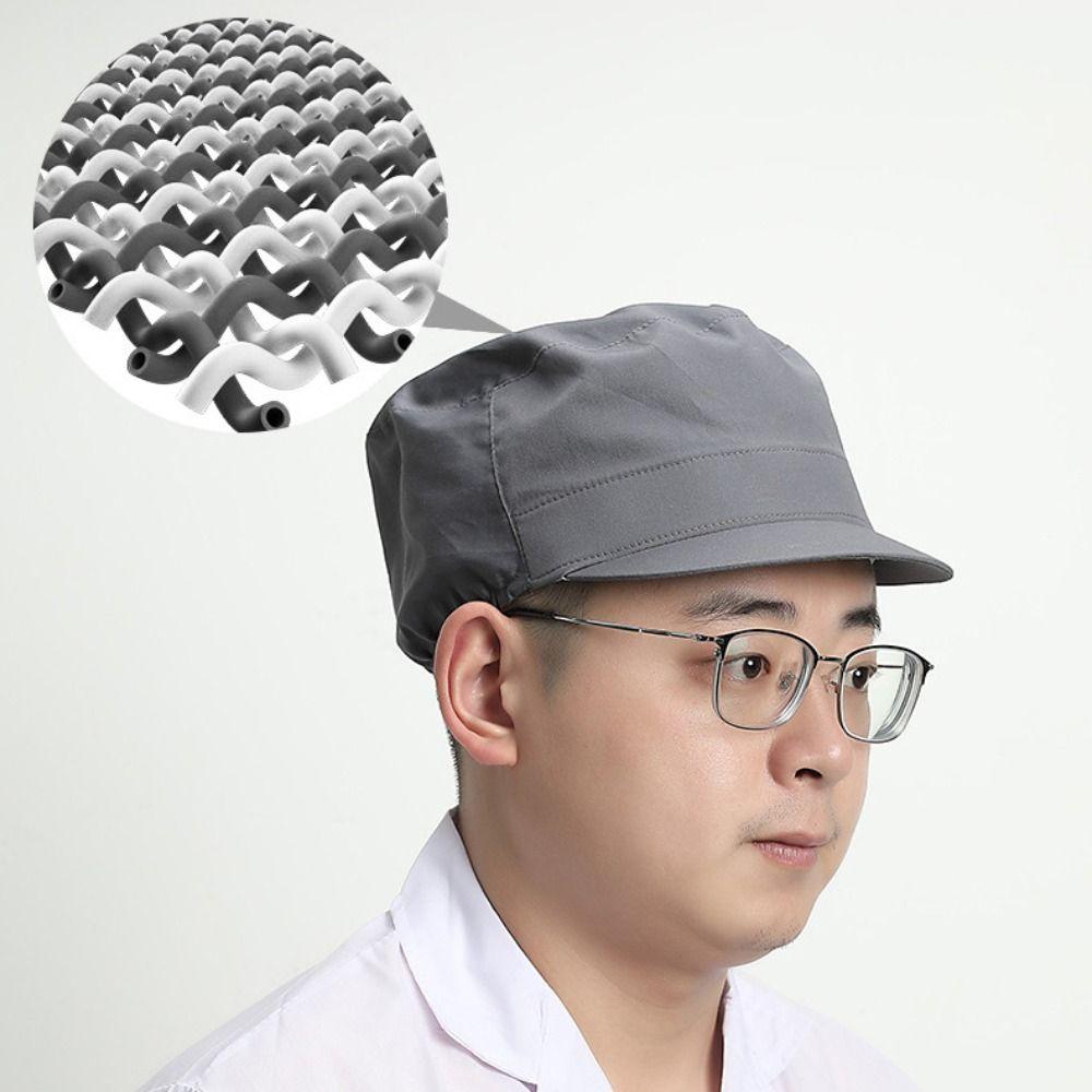 Breathable Mesh Chef Hat Cloth Cooking Hygienic Cap Chic Work Hat  Hotel Restaurants