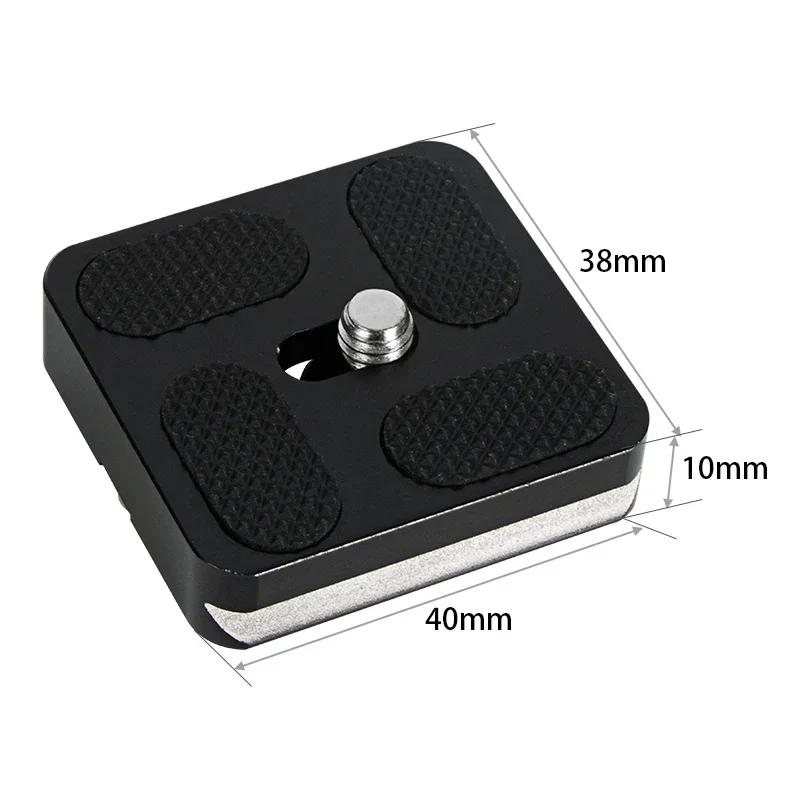 Dslr Quick Release Plate Camera Plate Tripod Head Plate Adapter With 1/4 Screw For Yunteng Velbon 690 590 600 Camera Tripod