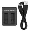 Зарядное устройство с двумя портами AHDBT-501 для GoPro Hero 5 6 7 HERO5 Black Cam