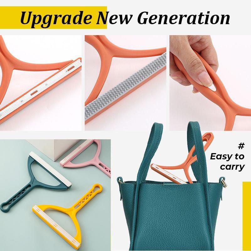 1 шт. двухстороннее средство для удаления шерсти домашних животных, средство для удаления ворса, чистый инструмент, бритва, очиститель свитера, скребок для бритвы для ткани, скребок для одежды, ковров