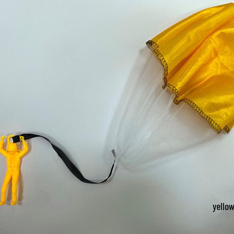 Kids' Hand-Thrown Parachute Toy Soldier for Outdoor Play