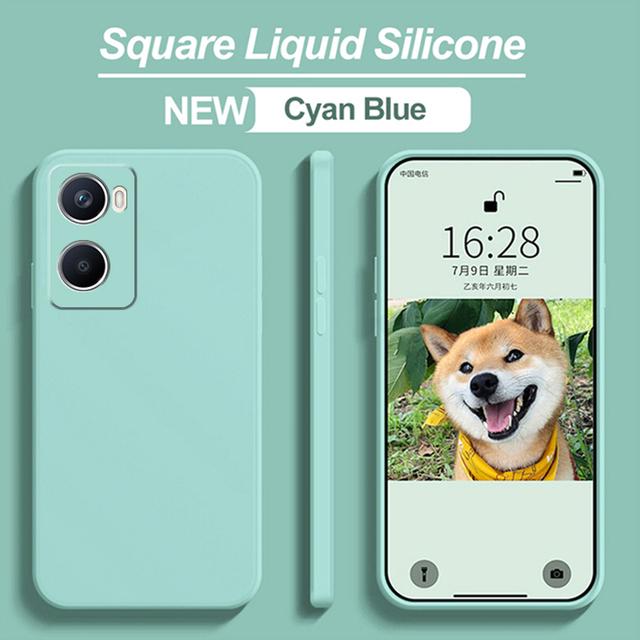 Роскошный жидкий силикон для Realme GT GT2 NEO 2 3 3T 2T Pro Neo2 Explorer Master 8 8i 9i 10 Pro C31 C30 C35 квадратный чехол