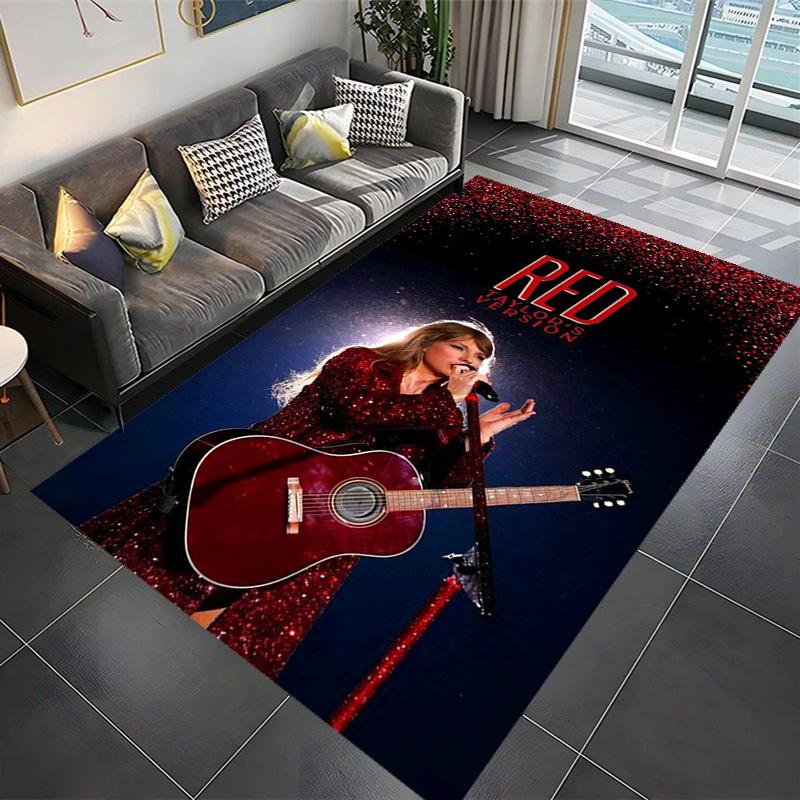 Version: Melody Passion carpet floor mats Living room and bedroom mats Christmas gifts Art Dormitory decoration