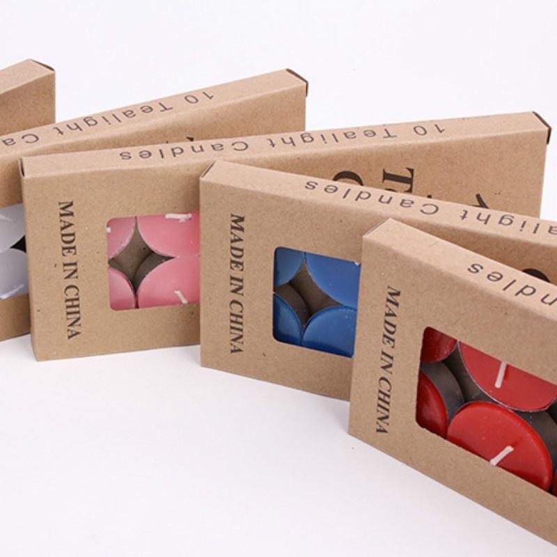 Свечи романтическая любовь свадьба круглая форма чайное освещение на день рождения