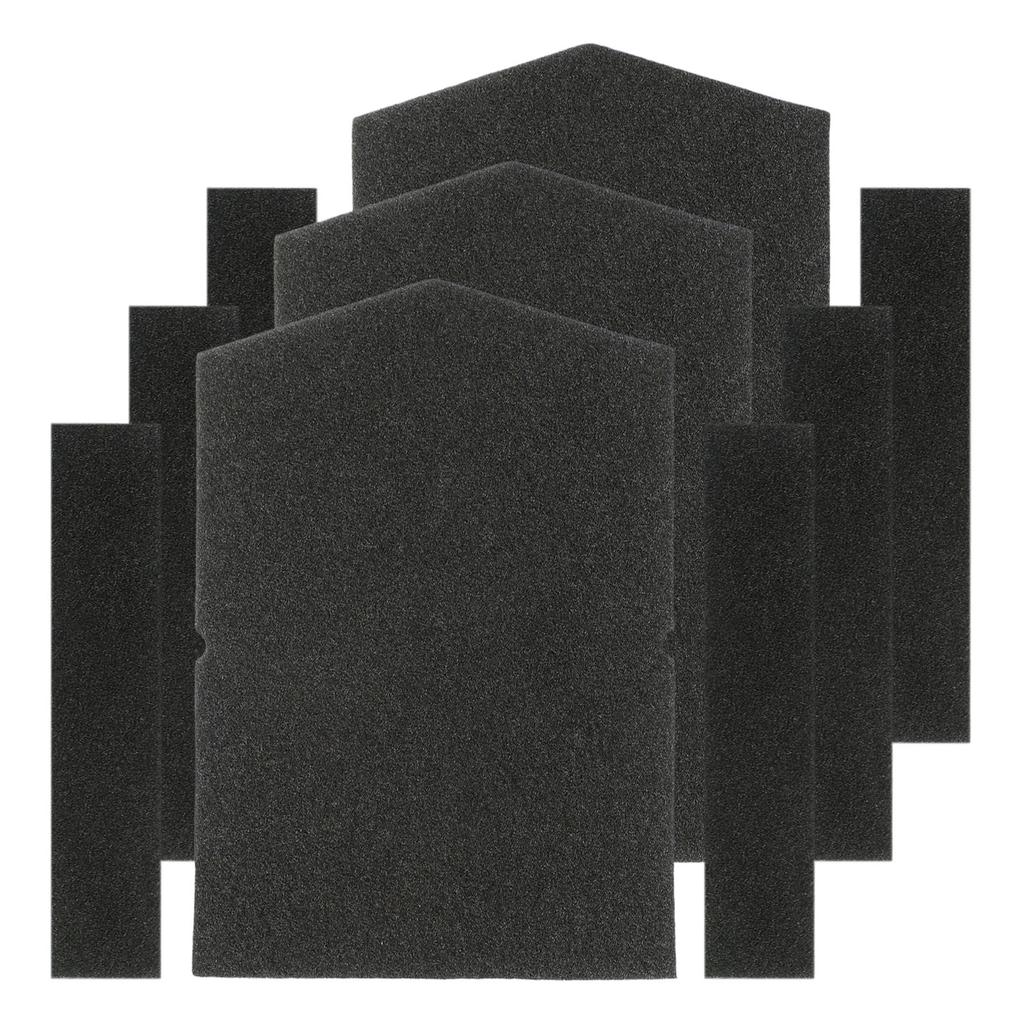 Набор фильтров для сушилки, 3 шт., Фильтр-губка для Miele, Совместим с 6057930 + 9688381, Запасные части для фильтра пылесоса