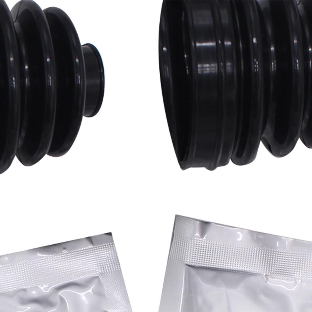 Rear Axle Inner and Outer CV Boot Kits Rubber Material Accessory Inner and Outer CV Boot Kits for Polaris Sportsman 500 4x4
