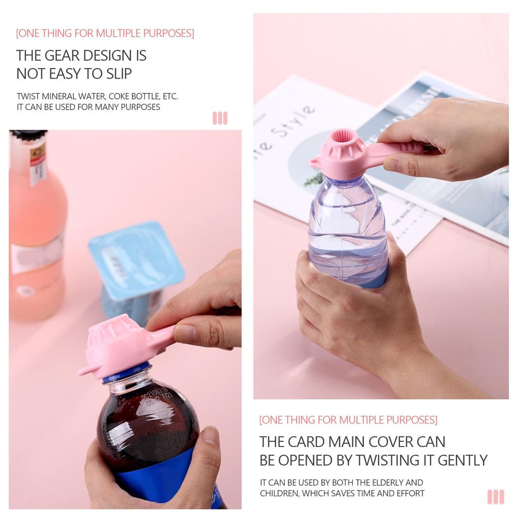 Cap Tearing Tool Water Bottle Cap Screwing Device Jelly Bag Cap Opener Cap Screwing Device