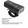 Bicycle Headlight with Adjustable Strap Type-C Rechargeable 3 Modes Waterproof 100 Lumens Night Riding Road Mountain Bike Front Lamp Mini Flashlight