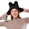 Fashion Cat Ear Women Hat Acrylic Knitted Hat Warm Winter Hat For Women High Quality Bonnet Hat