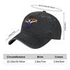Jokies Lucky Number 15 Printing Retro Denim Washed Baseball Caps For Men Cowboy Sunscreen Hats Hip Hop Mens Snapback Cap