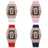 Stylish Women Quartz Wristwatch With Mineral Glass Mirror For Daily Use