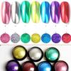 2ml Super Shine Ultra Thin Metallic Mirror Nail Art Powder Manicure Decoration