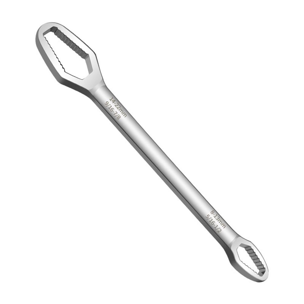 1 шт. Новый универсальный Torx ключ с трещоткой для велосипеда и мотоцикла, двойной 8-22 мм