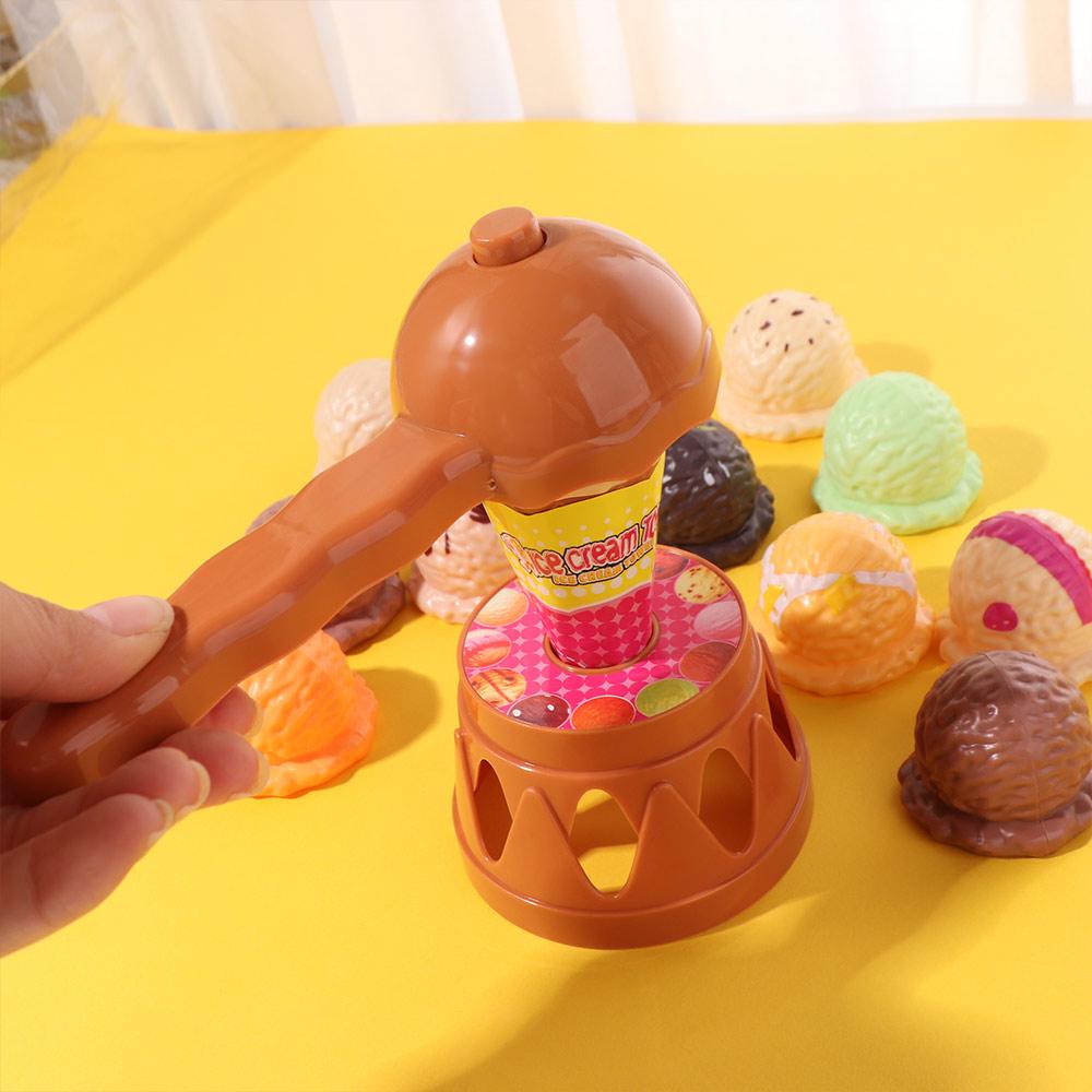 Десерт Мороженое Игры Игрушка Монтессори Балансировка Симуляция Мороженое Кухня Игрушка Обучающая Образовательная