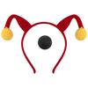 Colorful Clown Headband With Nose Set Costume Cosplay Accesories For Carnival Birthday Parties And Dress Up Event