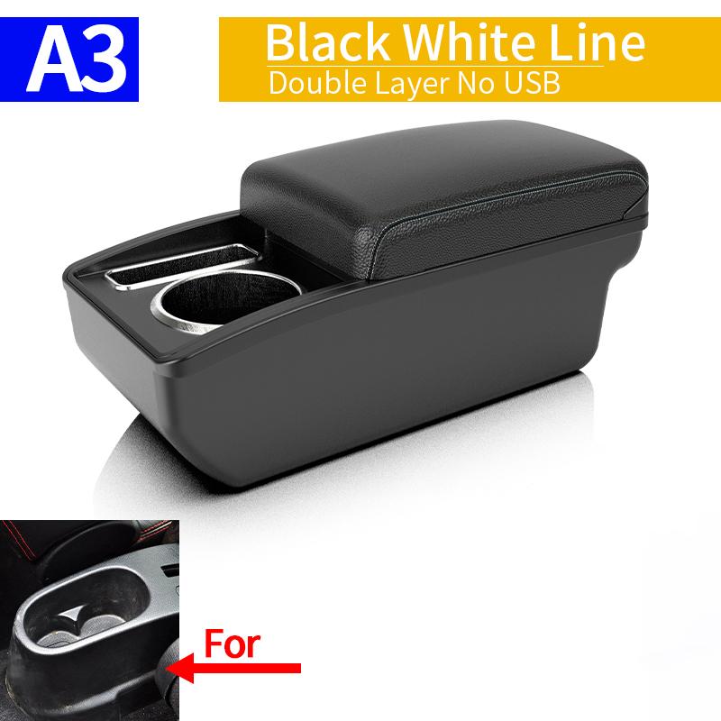For peugeot 207 armrest box For peugeot 207 Car Armrest box Central Storage box Interior Dedicated Retrofit Car Accessories