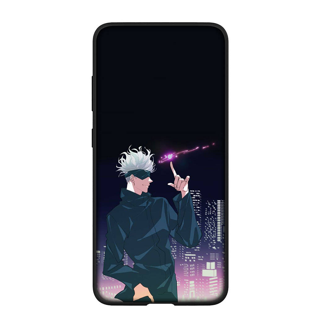 Чехол для iPhone 17 16 15 Xiaomi Poco F8 F7 X7 X6 M8 C85 C75 C71 Redmi Note 14 13 12 11 Pro Max A4 14C 13C 15C Мультяшный Jujutsu Kaisen Годжо Сатору Чехол