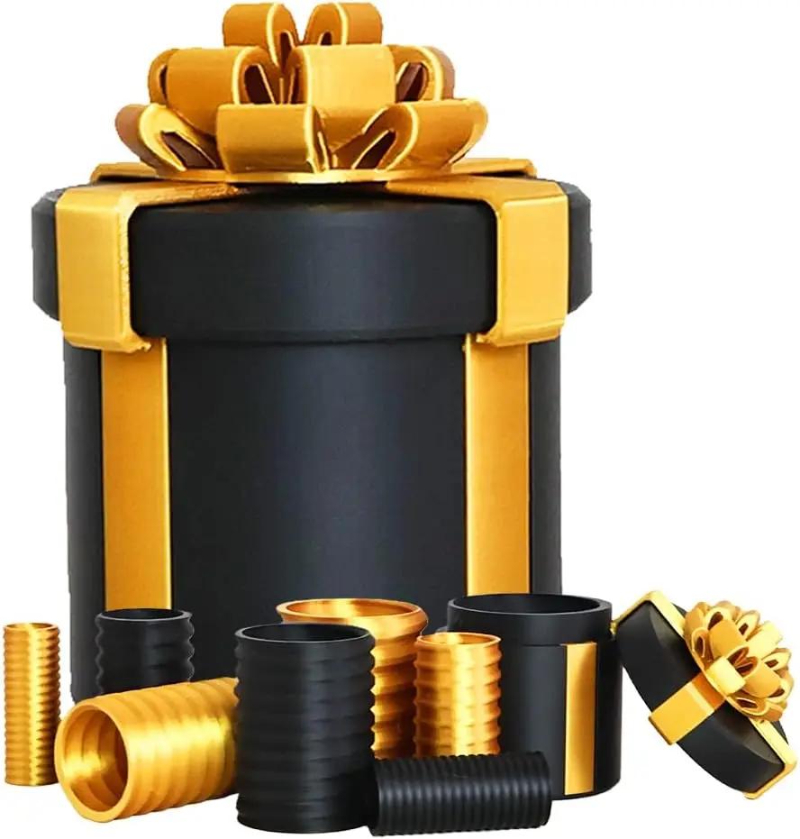Annoying Nested Screw Gift Box - Prank Nesting Box for Cash & Surprises, 3D Printed Fun for Birthdays, Christmas Party Gifts