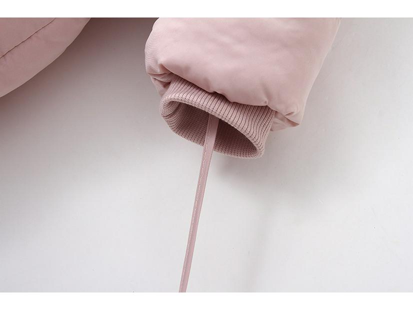 Детский комбинезон с меховым воротником: Уютный комбинезон для младенцев на осень/зиму