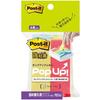 3M Сильный клей липкий 75 x 25 мм 4 цвета 4 книги Post-it Pop-up (Пополнение) 500SSPOP-AP