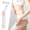 1PC Electric Bikini Shaver Portable Angled Head Washable Electric Bikini Trimmer Leg Arm Hair Trimmer Bikini Hair Shaver for All Type Skin