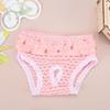 Cute Elasticity Clothes Underwear Puppy Diaper Cat Supplies Pet Physiological Pants Dog Panties