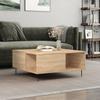 VidaXL Coffee Table Sonoma Oak 80x80x36.5 Cm Engineered Wood 830783