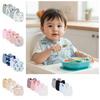 4Pcs/Set Double Layers Saliva Towels Cotton Infant Bib Infant Accessories Baby Bib Infant Use