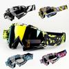 Newest Motorcycle Goggles For Men Motocross Sunglasses Safety Protective MX Night Vision Helmet Goggles Vintage Driving Glasses