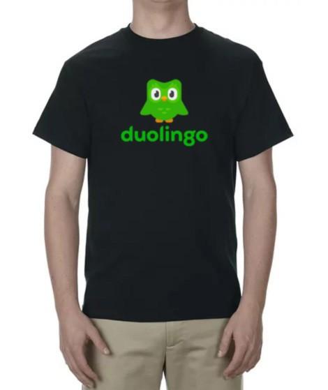 Футболка «Уроки языка Duolingo»