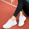 Fashion Super Lightweight Super Big Size Shoes Wide Vulcanize Women's Stylish Tennis Sneakers Ladies 2025 White Sport Outings