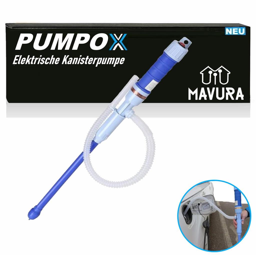 PUMPOX Hand Pump Electric Canister Pump Water Pump Petrol Pump Transfer Pump