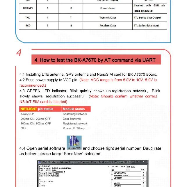 A7670E LTE Cat 1 Multi Band GSM GPRS LBS for Europe Southeast Asia West Asia Africa South Korea